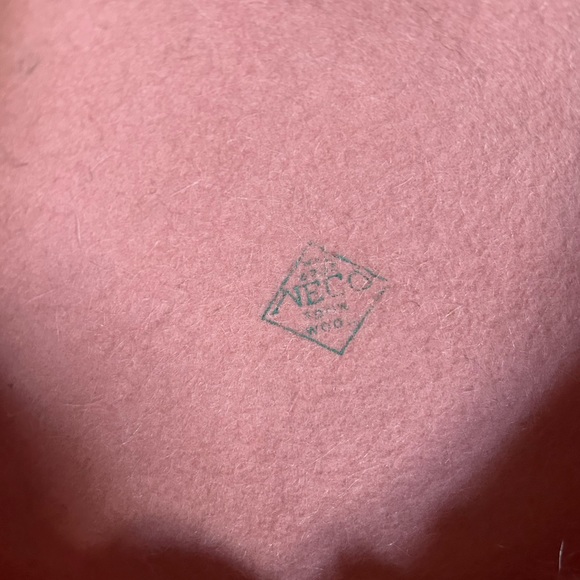 Vintage Dusty Rose Pink Hat - Picture 9 of 9